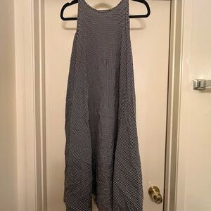 American Apparel Black and White Maxi Dress